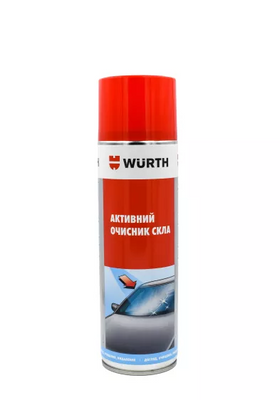 Активний склоочищувач 500 ml WURTH 089025 НФ-00010747 фото