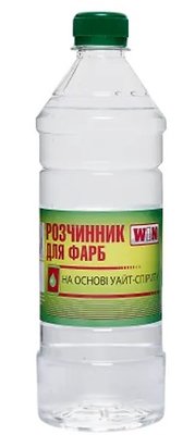 Розчинник для фарби на основі уайт-спіриту  WIN 0,8 л (0,43кг) НФ-00002150 фото